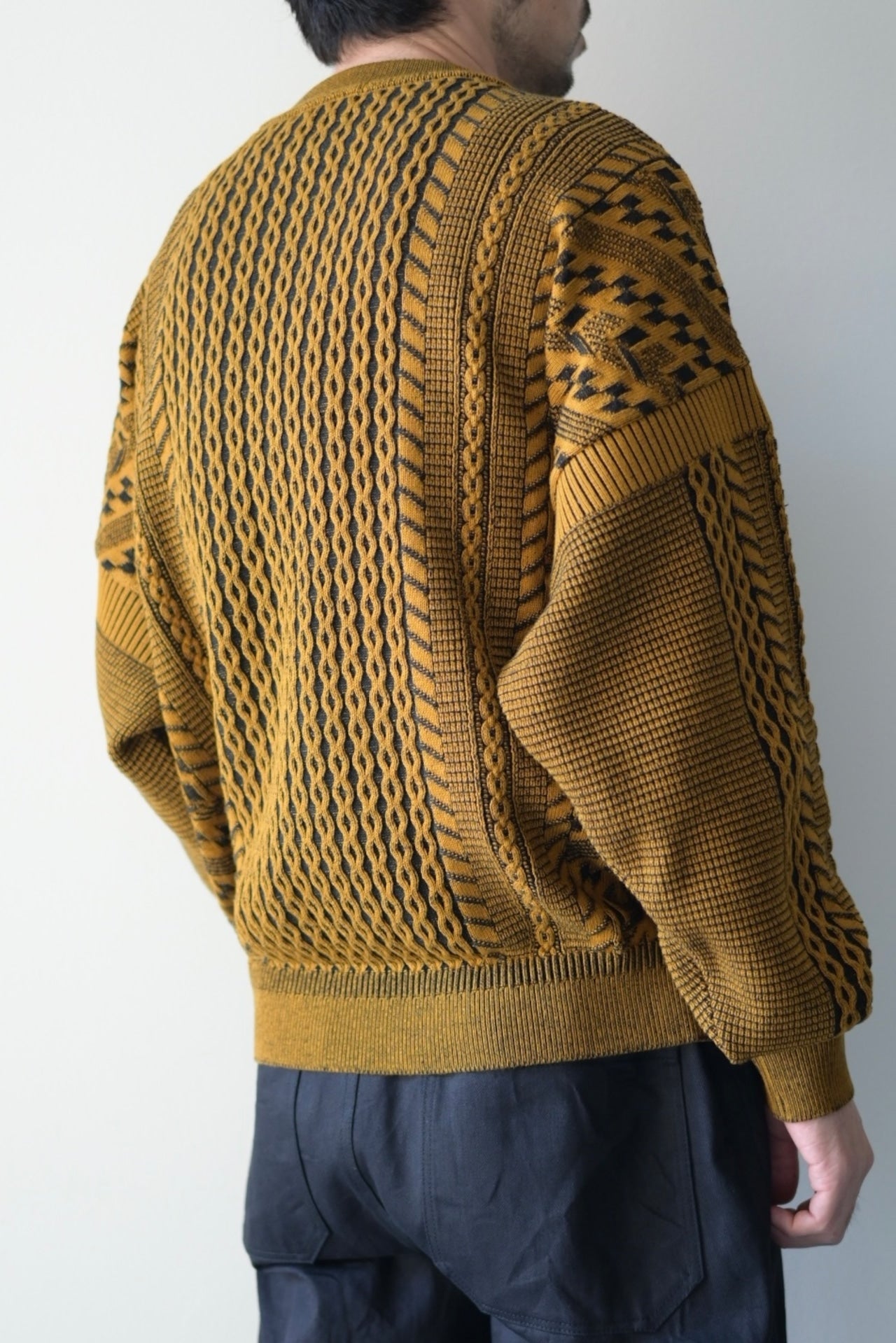 YASHIKI - Fubuki Knit [MUSTARD]