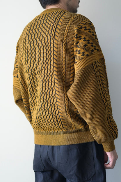 YASHIKI - Fubuki Knit [MUSTARD]