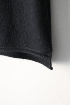 Blanc YM - Baby Alpaca Muffler [BLACK]