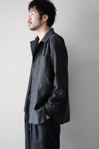 Yamauchi - Vintage Silk Gaba Double Open Collar Shirt