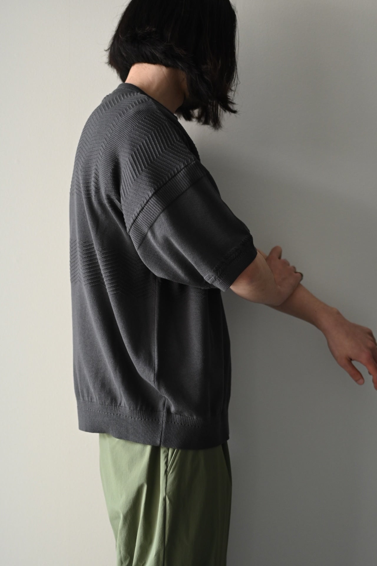 YASHIKI - Sogon Knit [CHARCOAL]