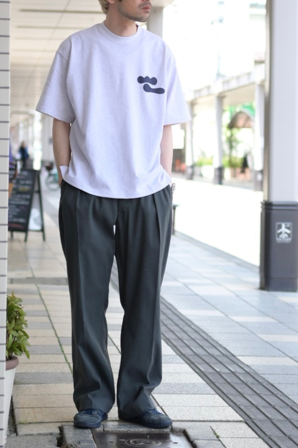 wonderland  - WL T-shirts [ASH GRAY]