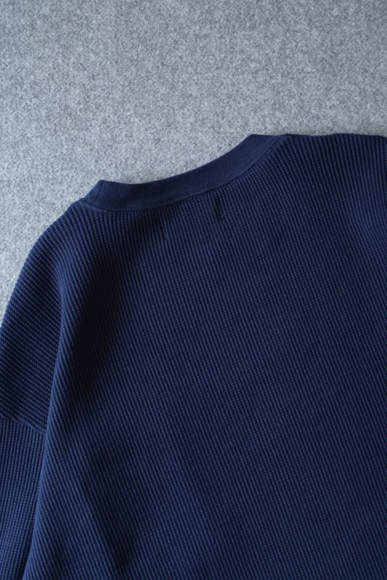 wonderland - Waffle L/S [DARK NAVY]