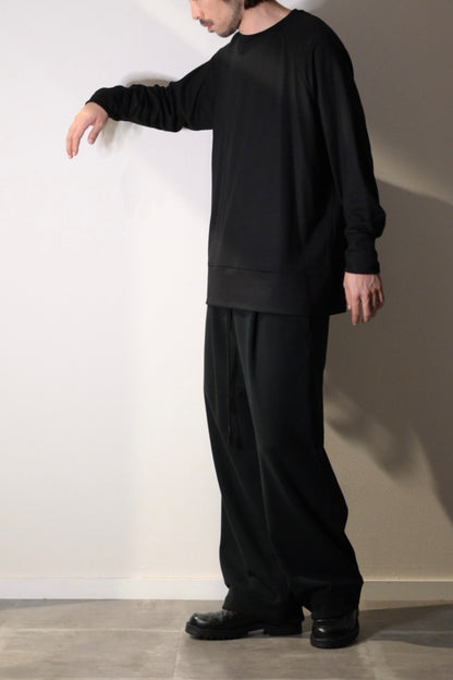 VUm - basic long knit [BLACK]