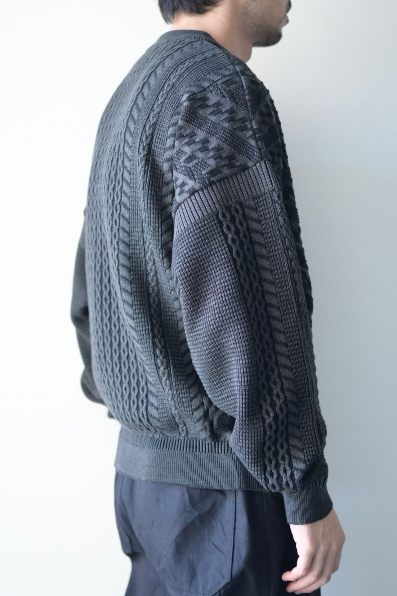 YASHIKI - Fubuki Knit [BLACK]