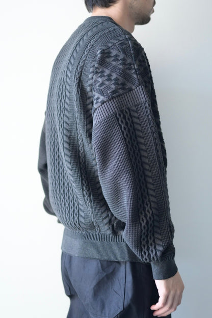 YASHIKI - Fubuki Knit [BLACK]