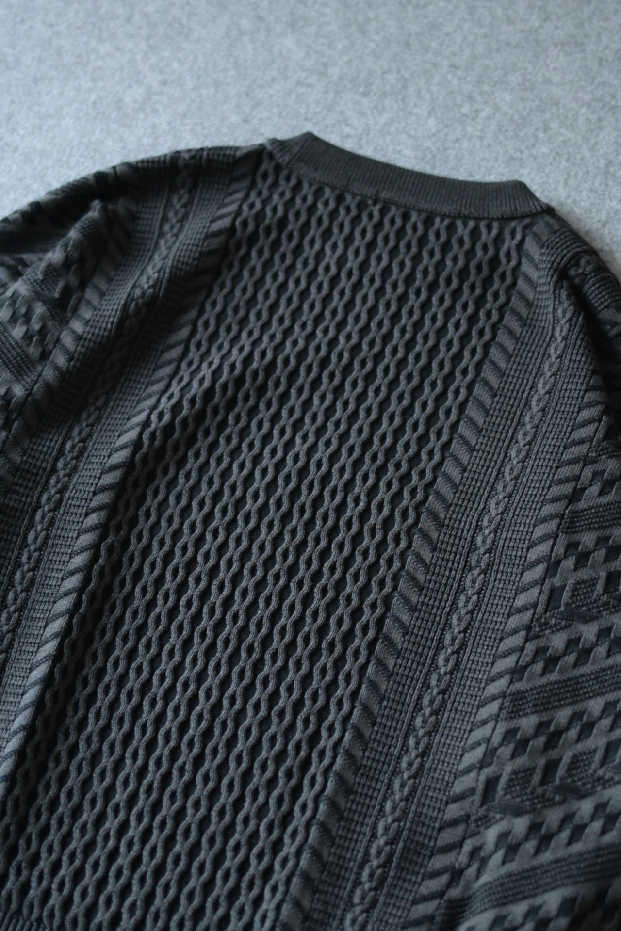 YASHIKI - Fubuki Knit [BLACK]