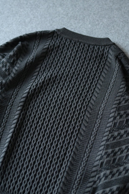 YASHIKI - Fubuki Knit [BLACK]