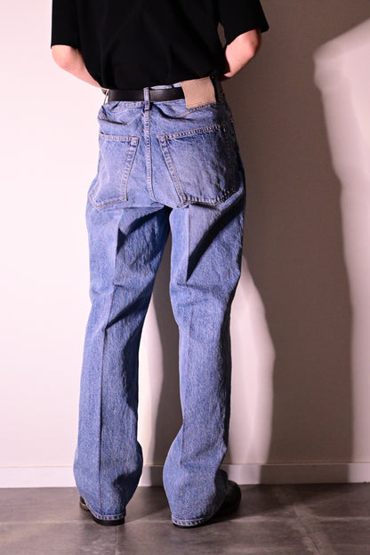phebus - WASHI DENIM STRAIGHT PANTS [FADE BLUE]