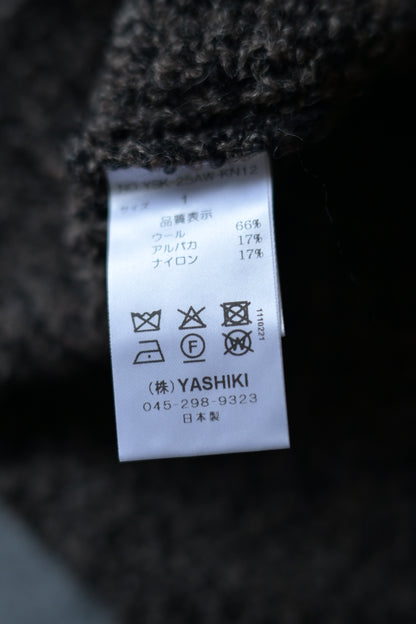 YASHIKI - Shusetsu Boucle Knit [BROWN]