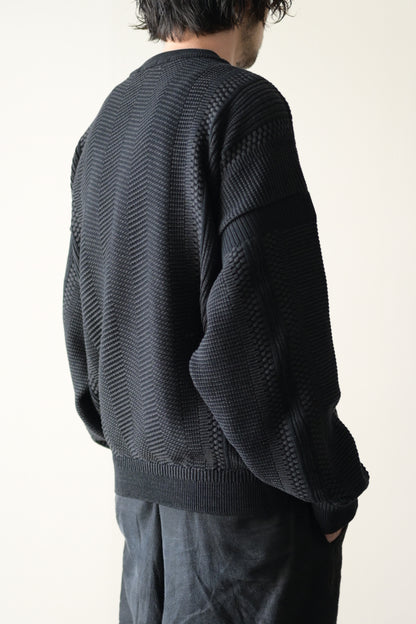 YASHIKI - Yunagi Knit [BLACK]