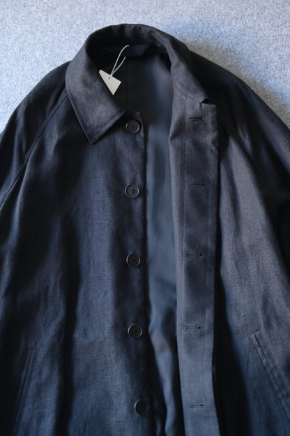 Blanc YM - HEMP OVERSIZE BALMACAN COAT