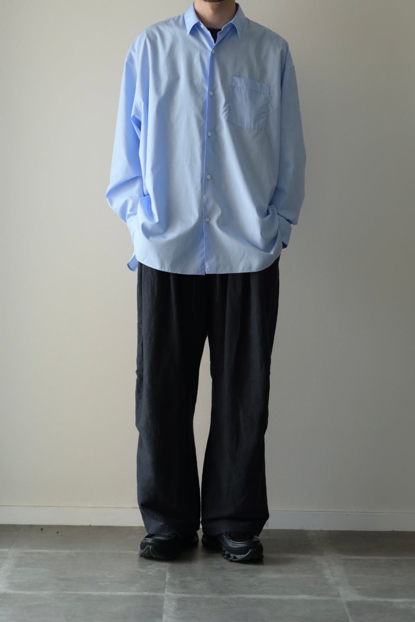 Blanc YM - Broad Cotton Wide Shirts