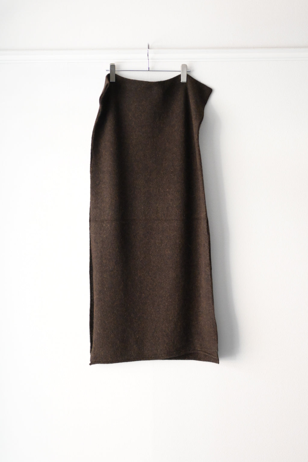 Blanc YM - Baby Alpaca Muffler [DEEP BROWN]