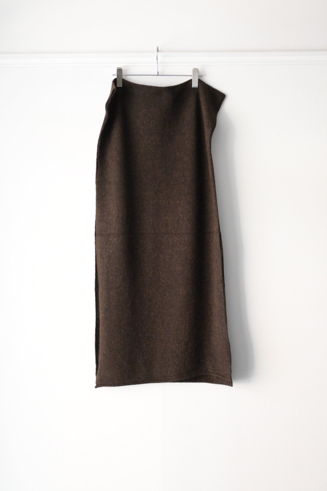 Blanc YM - Baby Alpaca Muffler [DEEP BROWN]