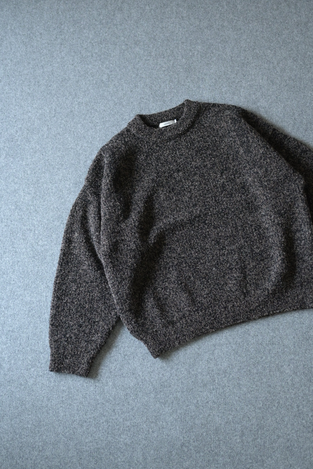 YASHIKI - Shusetsu Boucle Knit [BROWN]