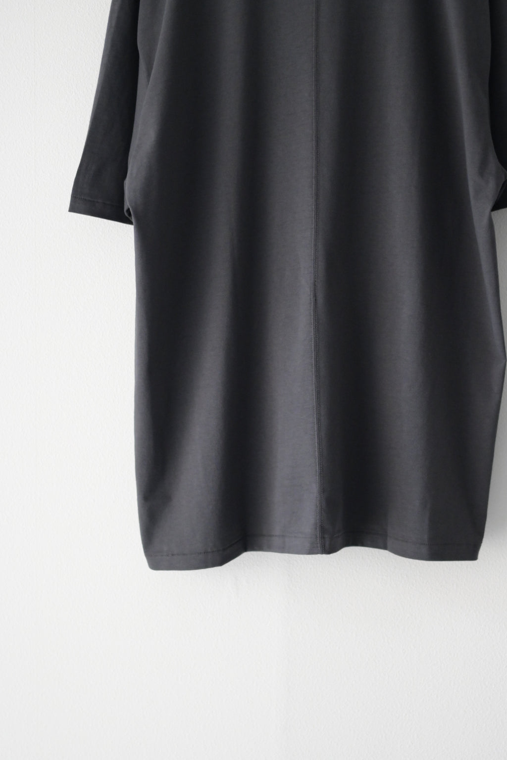 phebus  - COTTON JERSEY T-SHIRT [CHARCOAL]
