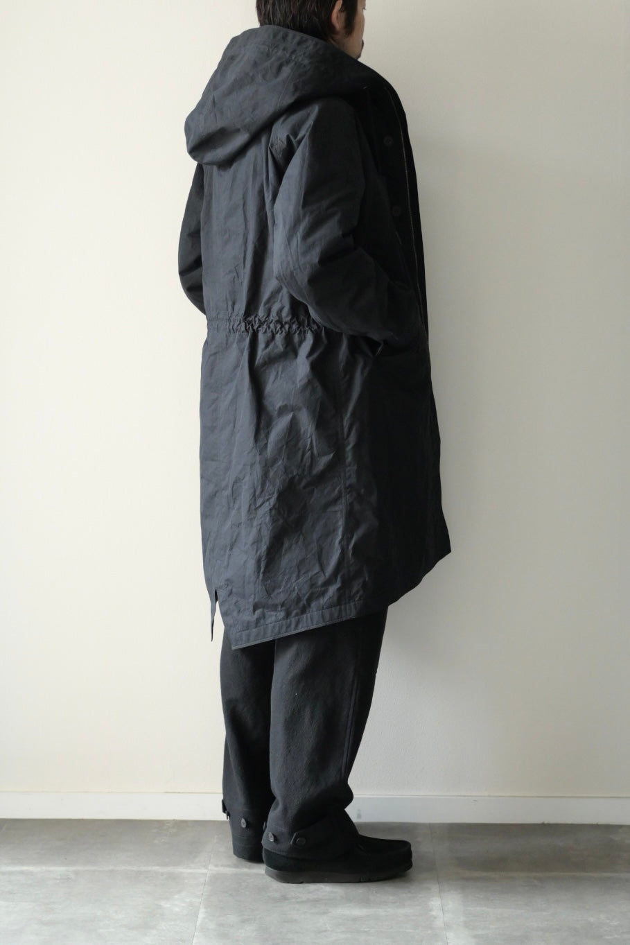 Yamauchi - Shield Cotton Cloth, 3way, Docking Military Coat