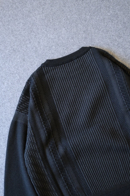 YASHIKI - Yukishiro Knit [BLACK]
