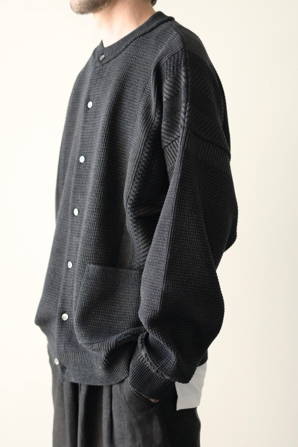 YASHIKI - Shinryo Cardigan [BLACK]