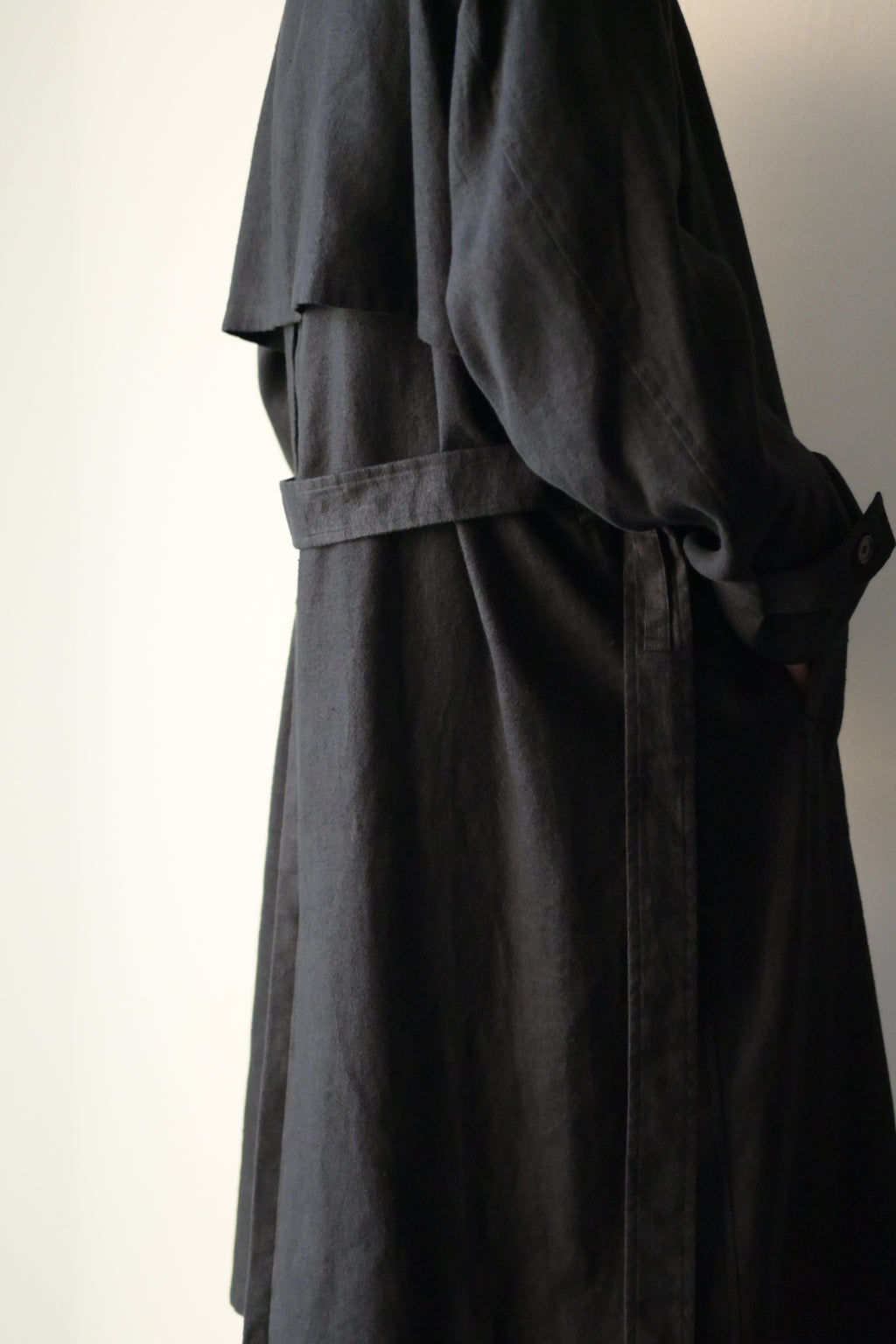 Blanc YM - Hemp Oversize Coat