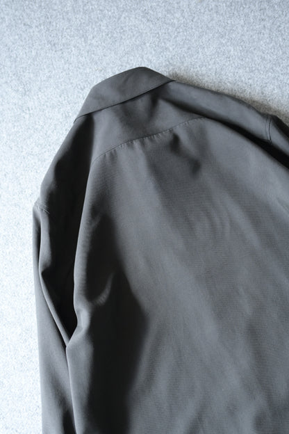 山内 - ビンテージシルクギャバ・スタンダードシャツ