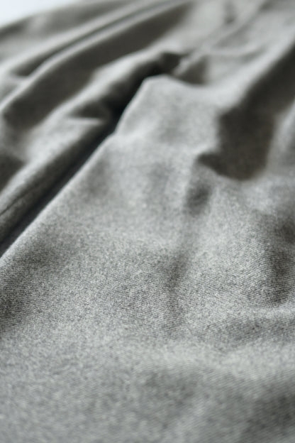 SAYATOMO - 2-Tack Wide Trousers [GRAY]