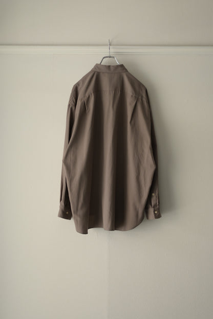 Blanc YM (ブランワイエム) - Soft Oxford Wide Shirts