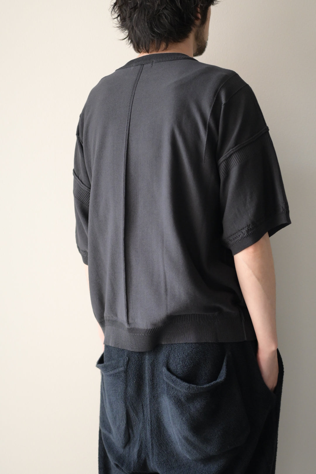 YASHIKI Mebuki S/S Knit 通販 | ヤシキ 半袖ニット | turf
