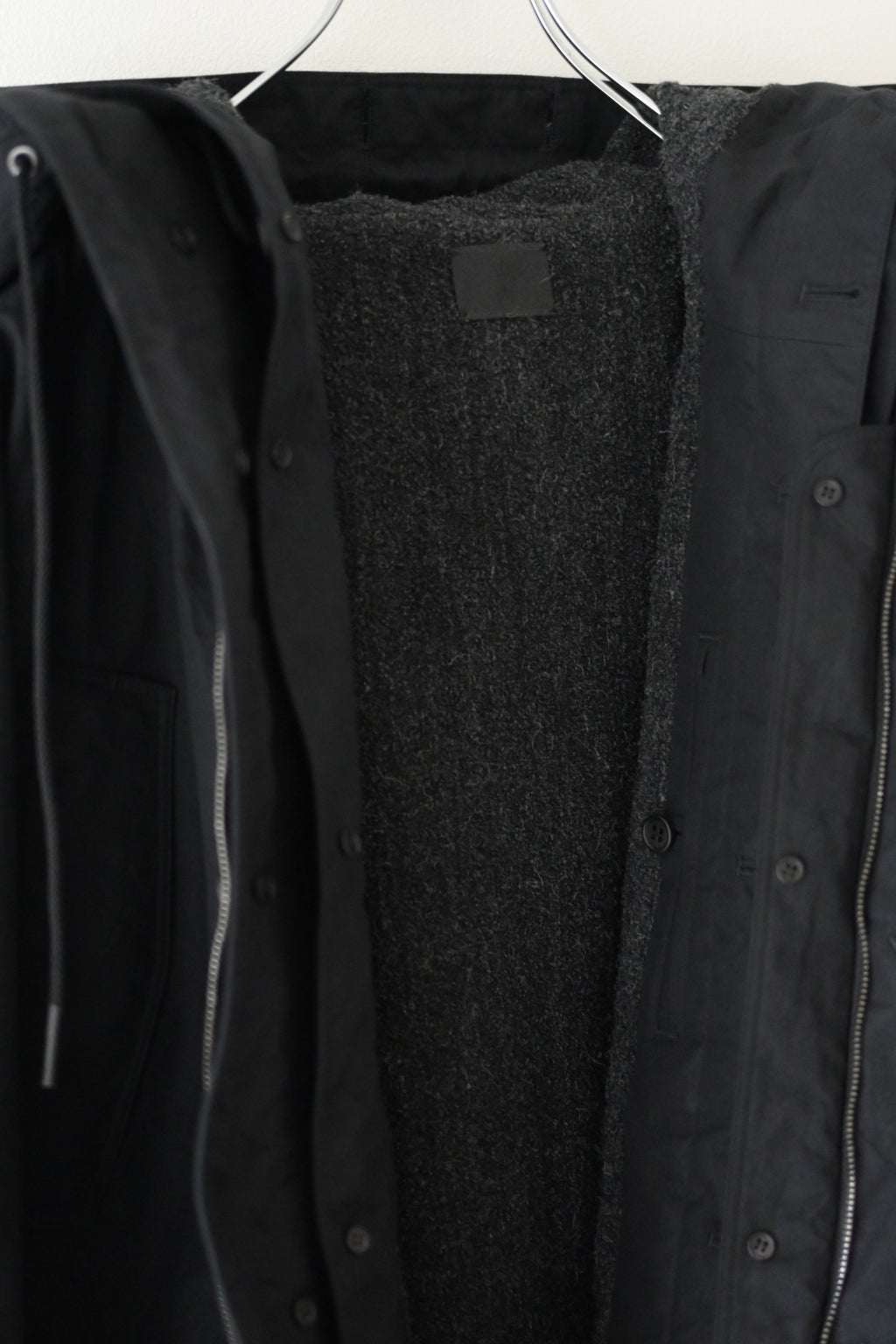 Yamauchi - Shield Cotton Cloth, 3way, Docking Military Coat