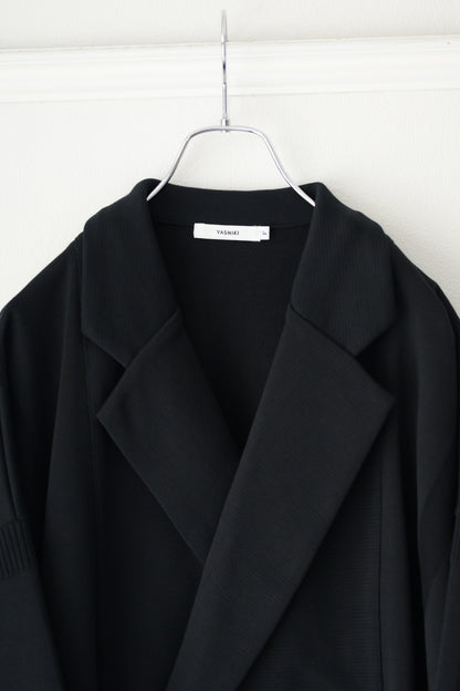 YASHIKI (ヤシキ) - Seion Short Double Jacket [BLACK]