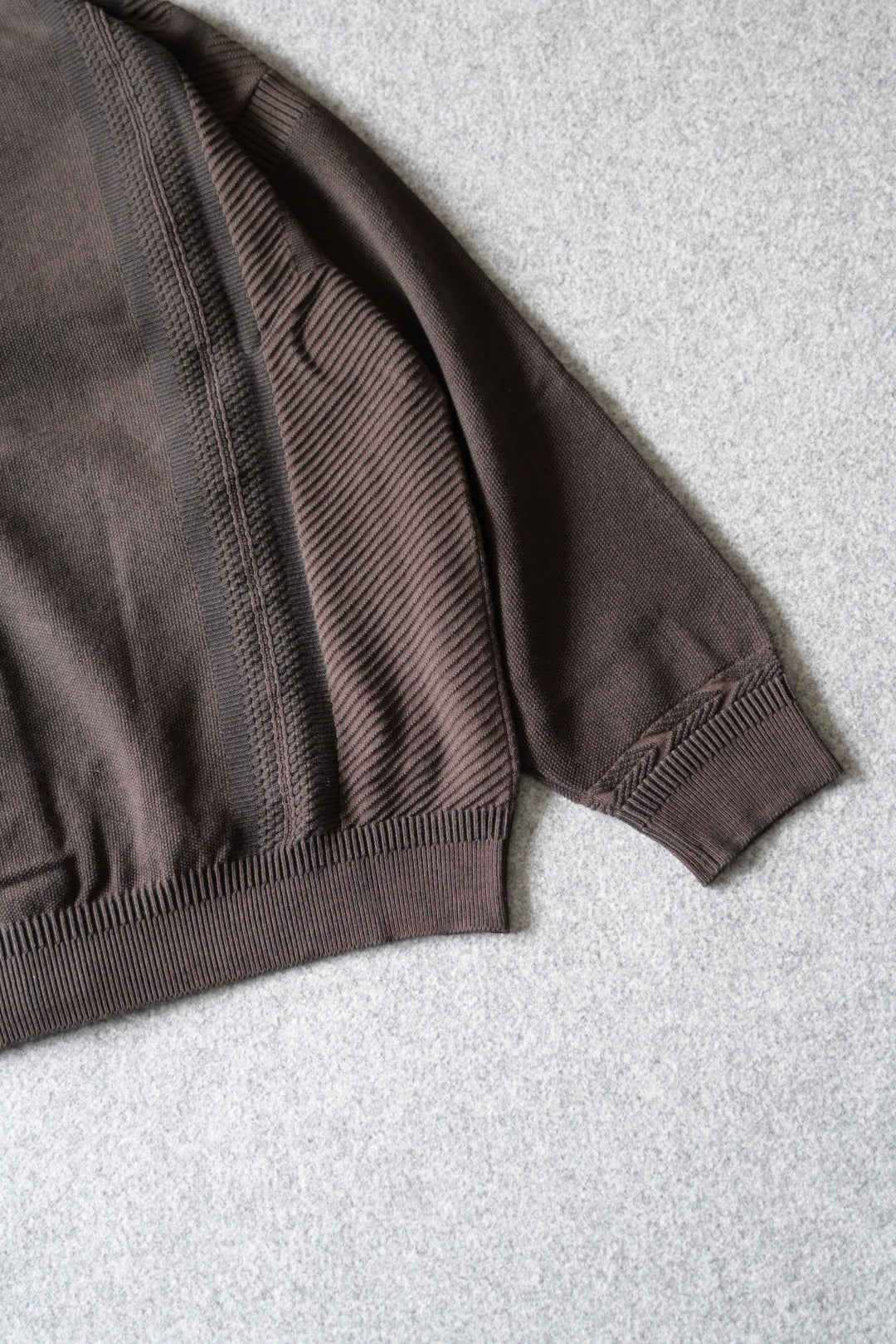 YASHIKI - Kokuu Collar Cardigan [BROWN]