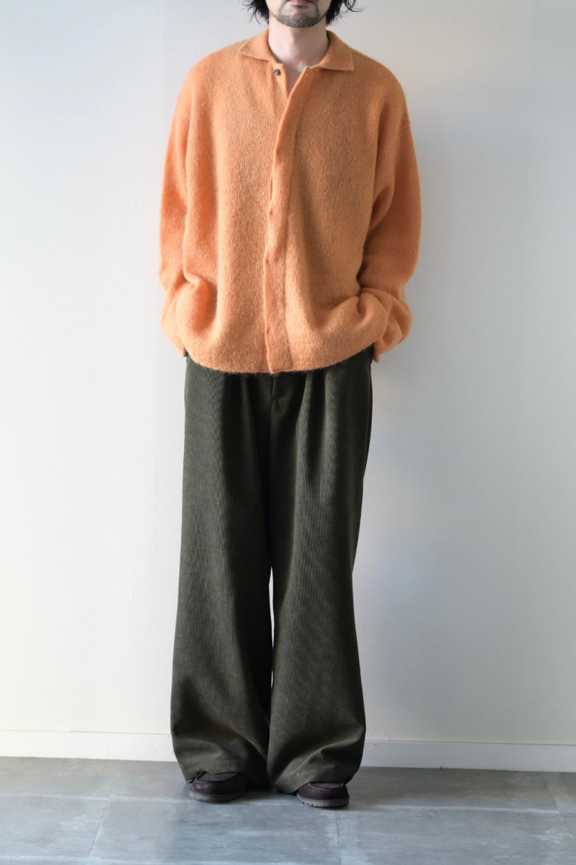 Blanc YM - Kid Mohair Knit Shirts
