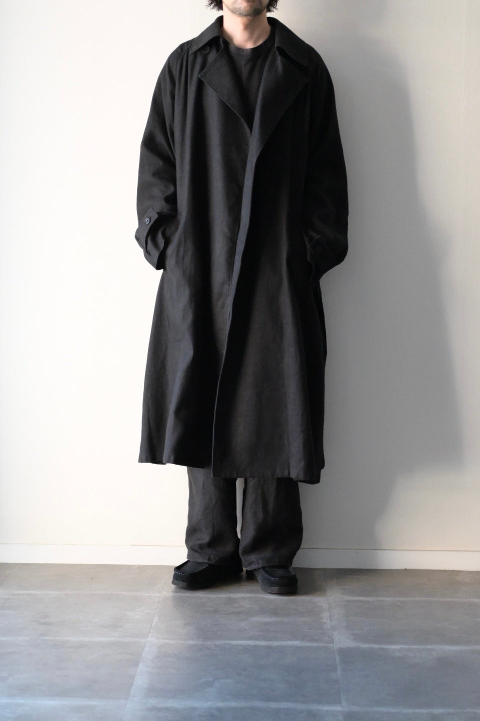 Blanc YM - Hemp Oversize Coat