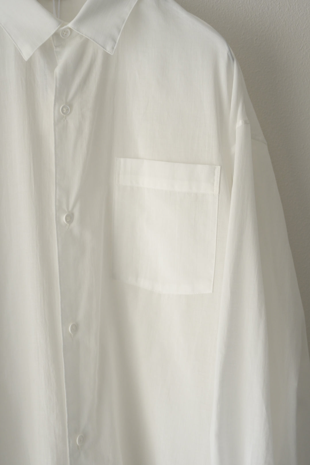 Blanc YM  - Superior Cotton Wide Shirts [White]