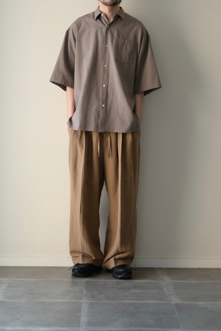 【最終値下げ】　Blanc YM   oxford shirts Blanc YM ブランワイエム Soft Oxford Half Shirts 通販 | ハーフ
