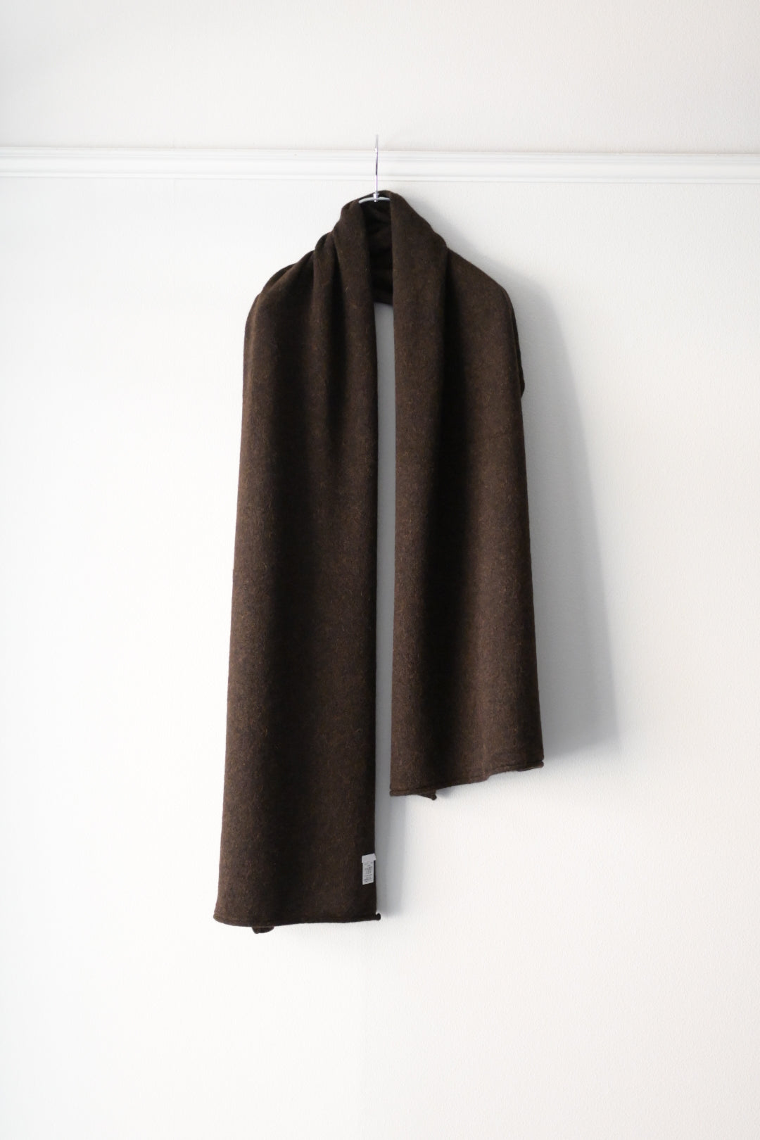 Blanc YM - Baby Alpaca Muffler [DEEP BROWN]