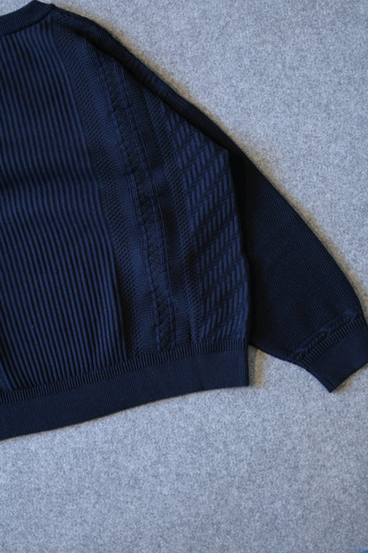 YASHIKI - Yukishiro Knit [DARK NAVY]