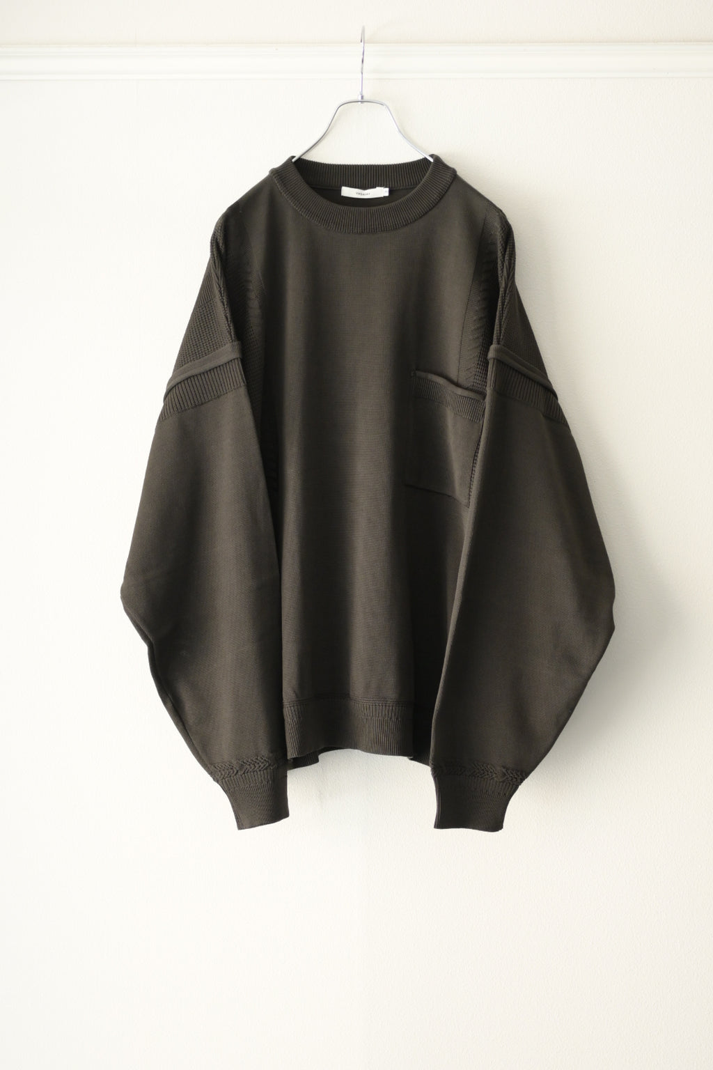 YASHIKI - Akiyo Knit [DARK-OLIVE]