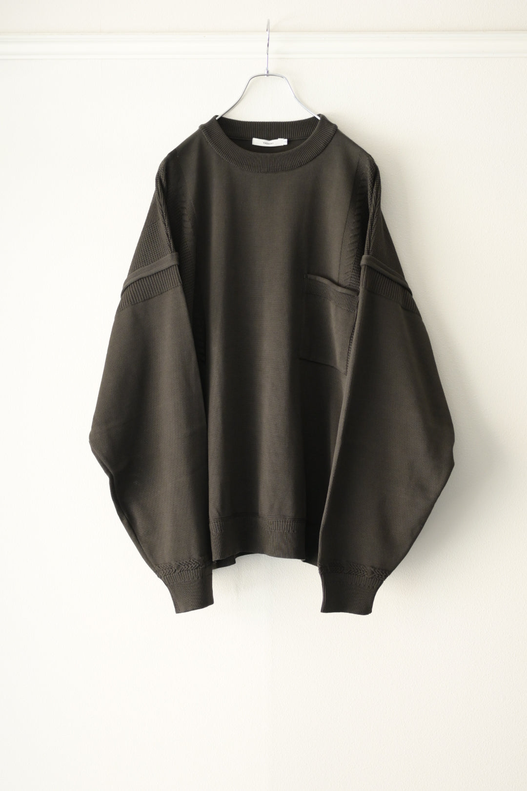 YASHIKI - Akiyo Knit [DARK-OLIVE]