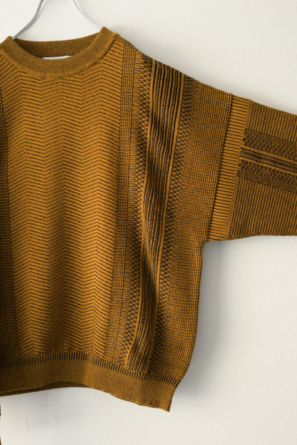 YASHIKI - Yunagi Knit [MUSTARD]