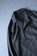 Yamauchi - Vintage Silk Gaba Double Open Collar Shirt