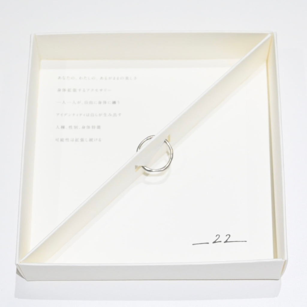 __22[ニニ] Ring - Uneven Frost 0