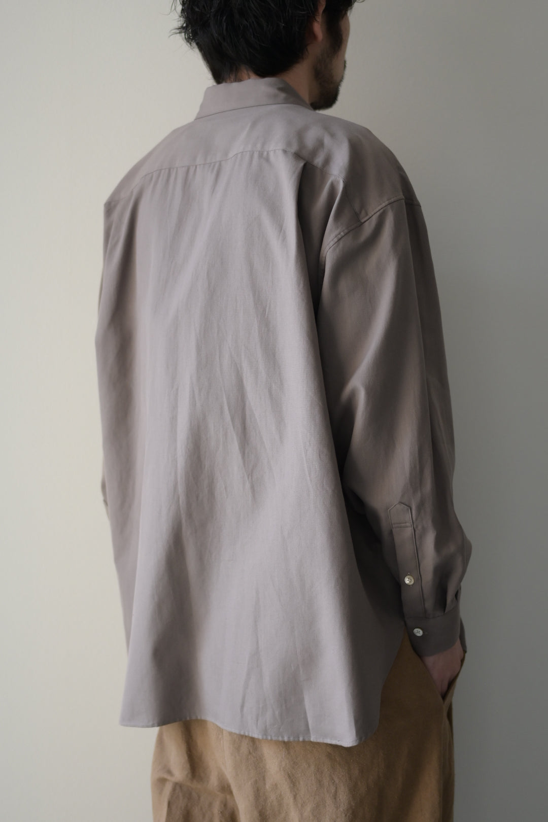 Blanc YM (ブランワイエム) - Soft Oxford Wide Shirts