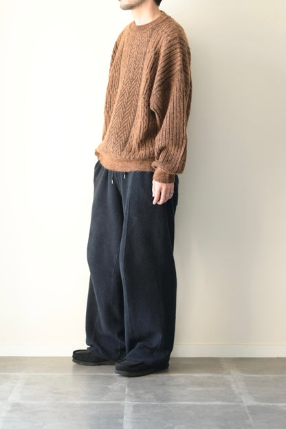 YASHIKI - Sekkei mohair Knit [ORANGE]