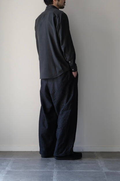 山内 - ビンテージシルクギャバ・スタンダードシャツ