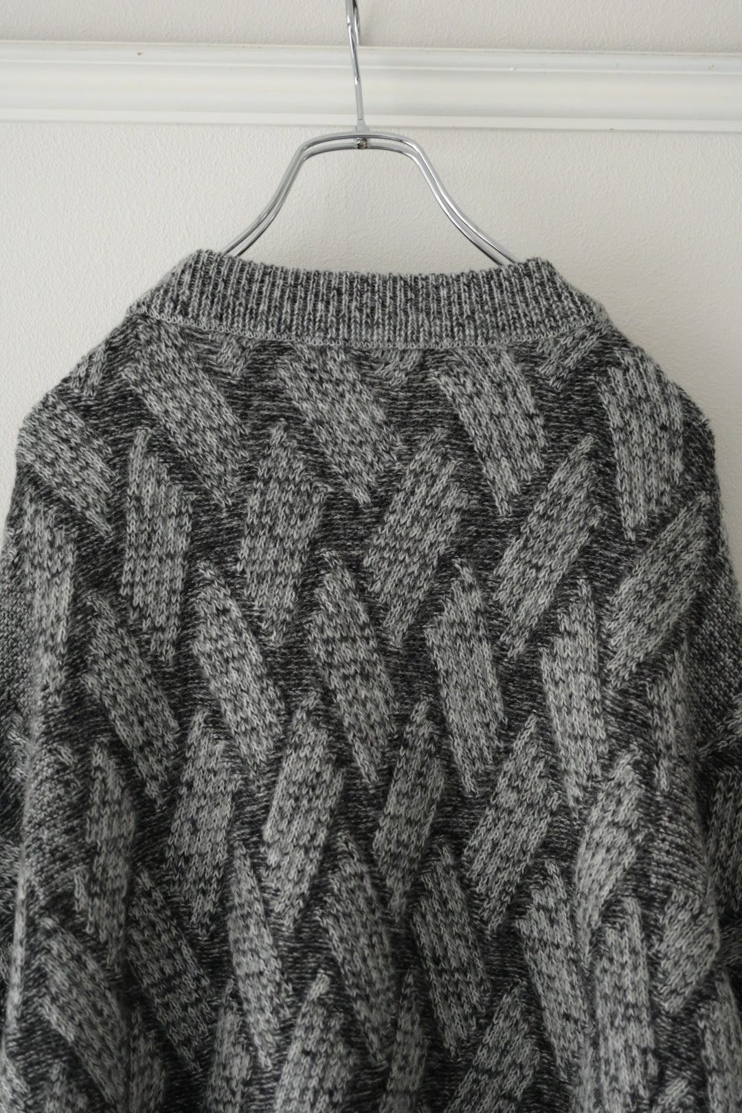 YASHIKI - Ochiba mohair Knit [MIX-GRAY]