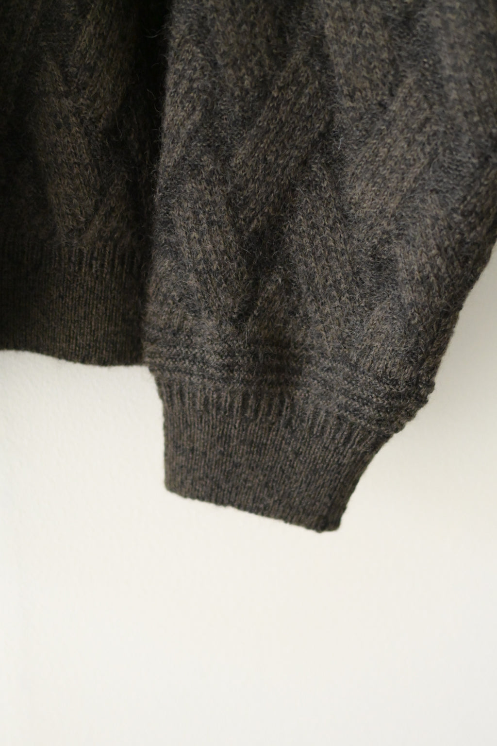 YASHIKI - Ochiba mohair Knit [OLIVE]