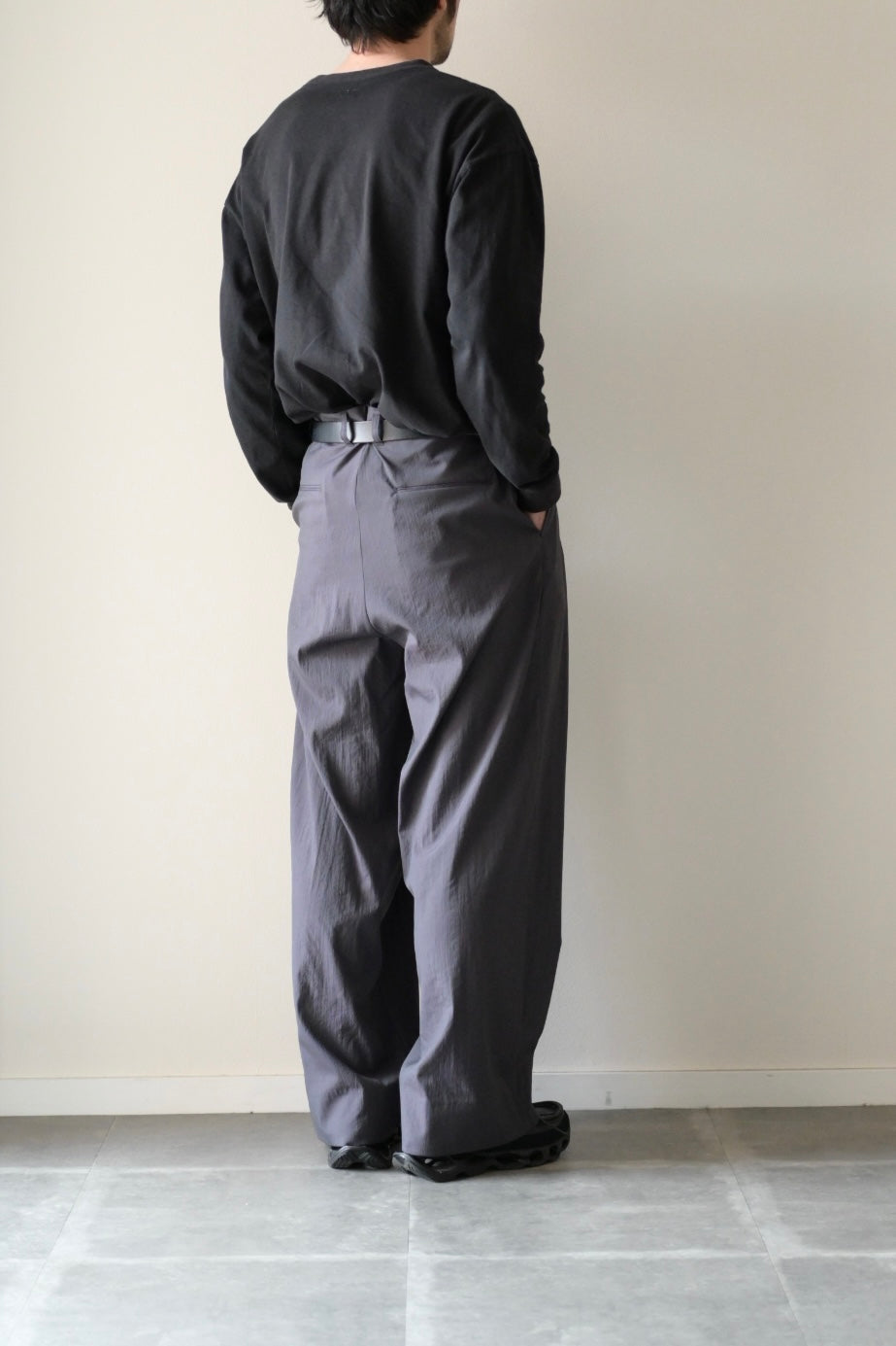 tangenet (タンジェネット) - Bowie sazanami wool [Gray]