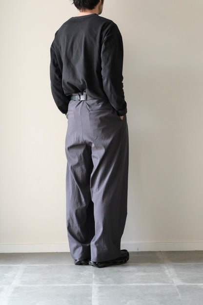 tangenet (タンジェネット) - Bowie sazanami wool [Gray]